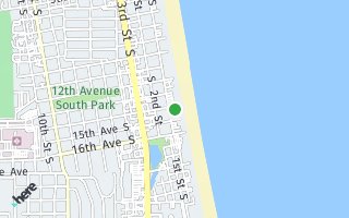 Map of 1401 1st St S Unit 501, Jacksonville Beach, FL 32250, USA