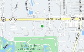Map of 13131 Highland Glen Way E, Jacksonville, FL 32224, USA