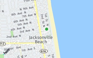Map of 320 1st St N U#: 603, Jacksonville Beach, FL 32250, USA