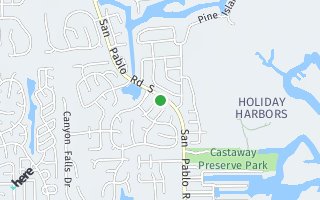 Map of 14334 Dahlonega Lane, Jacksonville, FL 32224, USA