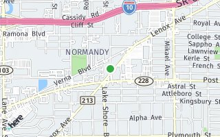 Map of 835 Mamie Rd, Jacksonville, FL 32205, USA