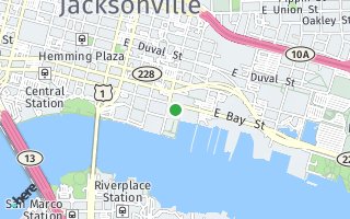 Map of 400 E Bay St 1804, Jacksonville, FL 32202, USA