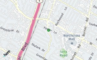 Map of 7801 Shoal Creek Blvd 224, Austin, TX 78757, USA