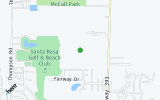 Map of Lots 10B&11B Loon Lake Dr., Santa Rosa Beach, FL 32459, USA
