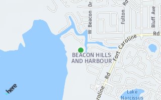 Map of 4206 Harbour Island Drive, Jacksonville, FL 32225, USA