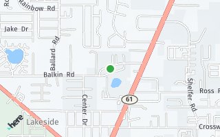 Map of 961 Crawfordville Trace Tallahassee, FL 32305, Tallahassee, FL 32305, USA
