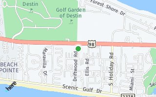 Map of 12889 Emerald Coast Pky 107A, Miramar Beach, FL 32550, USA