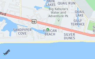 Map of 970 Highway 98 1201, Destin, FL 32541, USA