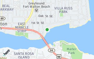 Map of 240 SE Brooks St. 401E, Ft. Walton Beach, FL 32548, USA