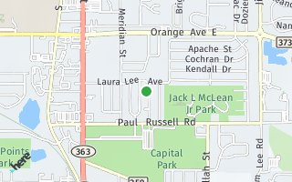 Map of 2906 Garfield St Tallahassee FL 32301, Tallahassee, FL 32301, USA