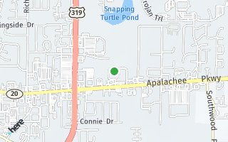 Map of 3209 Big Oak Street, TALLAHASSEE, FL 32311, USA