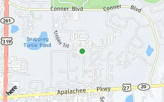 Map of 1024 Longstreet Tallahassee, FL, Tallahassee, FL 32311, USA