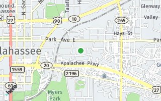 Map of 204 Britt Street, Tallahassee, FL 32301, USA