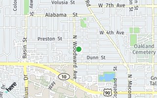 Map of 851 Dover Street Tallahassee, FL 32304, Tallahassee, FL 32304, USA