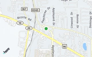 Map of 2615 mission road Tallahassee FL 32303, Tallahassee, FL 32303, USA