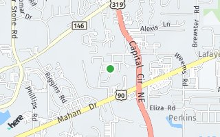 Map of 1690 Brush Hill Rd Tallahassee, FL 32308, Tallahassee, FL 32308, USA