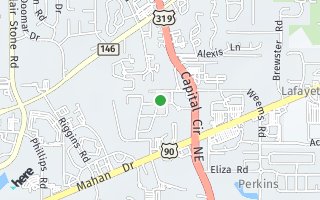 Map of 1719 Brush Hill Tallahassee FL 32308, Tallahassee, FL 32308, USA