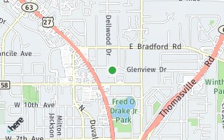 Map of 203 Glenview Drive Tallahassee FL 32303, Tallahassee, FL 32303, USA