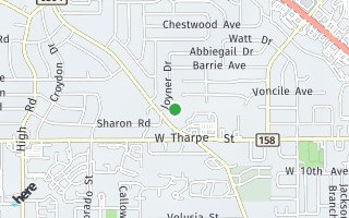 Map of 1111 Voncile Avenue, Tallahassee, FL 32303, USA