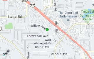 Map of 2314 Spoonwood Dr Tallahassee FL 32309, Tallahassee, FL 32309, USA