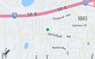 Map of 2441 Nugget Lane Tallahassee FL 32303, Tallahassee, FL 32303, USA