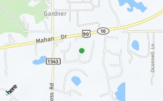 Map of 2643 Streetfair Lane Tallahassee FL 32317, Tallahassee, FL 32317, USA