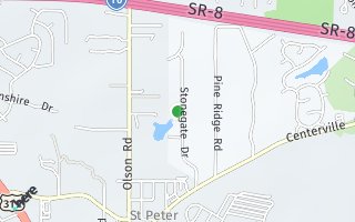 Map of 2616 Stonegate Drive Tallahassee FL, 32308, Tallahassee, FL 32308, USA