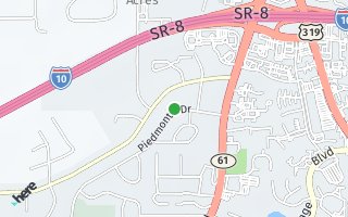Map of 1308 Piedmont Drive,, Tallahassee, FL 32312, USA
