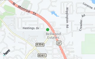 Map of 2507 Hastings Dr Tallahassee FL 32303, Tallahassee, FL 32303, USA