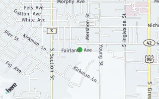 Map of 555 Fairland Avenue, Fairhope, AL 36532, USA