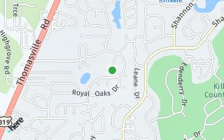 Map of 3914 Royal Oaks Drive Tallahassee FL 32309, Tallahassee FL, FL 32309, USA