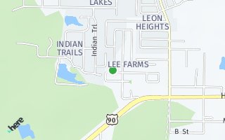 Map of 2138 Hagood Loop, Crestview, FL 32536, USA
