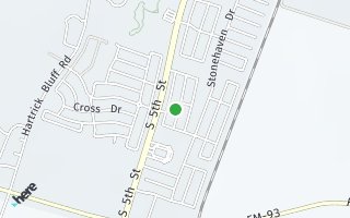 Map of 5852 Stanford Dr, Temple, TX 76502, USA