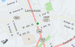 Map of TBD Sable Pass, Lampasas, TX 76550, USA
