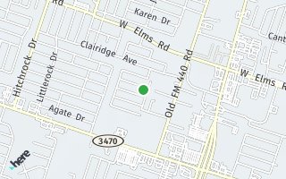 Map of 1202 Cavalry Apt A, Killeen, TX 76549, USA