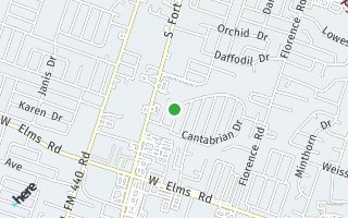 Map of 2811 Cantabrian Dr Apt C, Killeen, TX 76542, USA