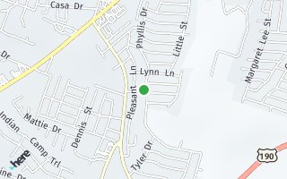 Map of 1906 Phyllis Dr, Copperas Cove, TX 76522, USA
