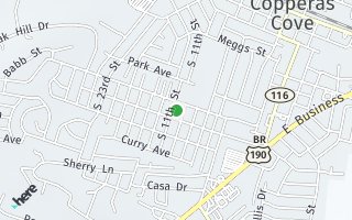 Map of 1005 S. 11th St., Copperas Cove, TX 76522, USA