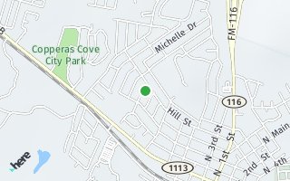 Map of 612 N 17th St., Copperas Cove, TX 76522, USA