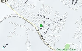 Map of 203 Chestnut Dr., Copperas Cove, TX 76522, USA