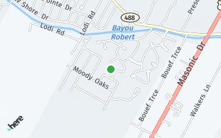 Map of 6424 Tennyson Oaks Lane, Alexandria, LA 71303, USA