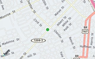 Map of 2220 Jackson Street, Alexandria, LA 71301, USA