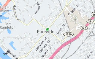 Map of 1633 Creed, Pineville, LA 71360, USA