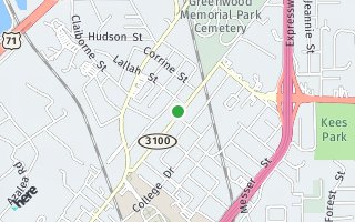 Map of 1605 Donahue Ferry Road, Pineville, LA 71360, USA
