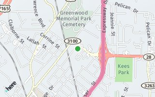 Map of 1713 Creed Street, Pineville, LA 71360, USA