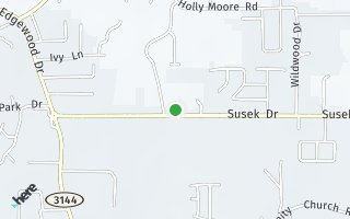 Map of 1365 Susek Drive, Pineville, LA 71360, USA