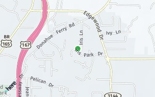 Map of 308 Iris Drive, Pineville, LA 71360, USA