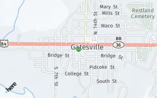 Map of 1009 E Leon, Gatesville, TX 76528, USA