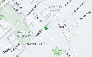 Map of 208 Garden Dr., Waco, TX 76706, USA