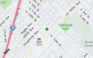 Map of 1114 Prose Ave #A&B, Waco, TX 76706, USA